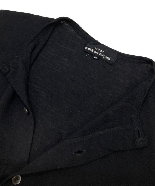 tricot COMME des GARCONS（トリココムデギャルソン）tricot COMME des GARCONS (トリココムデギャルソン) カーディガン ブラック サイズ:Mの古着・服飾アイテム