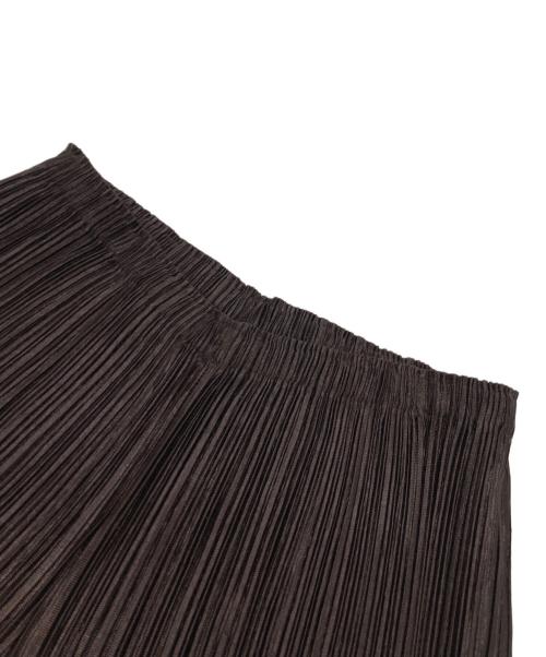 PLEATS PLEASE（プリーツプリーズ）PLEATS PLEASE (プリーツプリーズ) プリーツパンツ ブラウン サイズ:1の古着・服飾アイテム