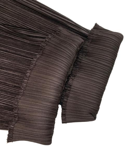 PLEATS PLEASE（プリーツプリーズ）PLEATS PLEASE (プリーツプリーズ) プリーツパンツ ブラウン サイズ:1の古着・服飾アイテム