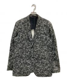 ISSEY MIYAKE MEN（イッセイミヤケメン）の古着「総柄テーラードジャケット」｜グレー