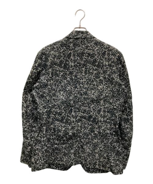 ISSEY MIYAKE MEN（イッセイミヤケメン）ISSEY MIYAKE MEN (イッセイミヤケメン) 総柄テーラードジャケット グレー サイズ:2の古着・服飾アイテム