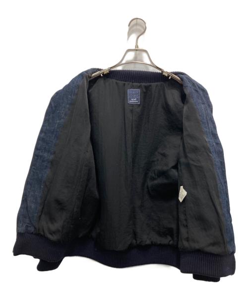 mina perhonen（ミナ ペルホネン）mina perhonen (ミナ ペルホネン) タンバリンデニムブルゾン インディゴ サイズ:38の古着・服飾アイテム