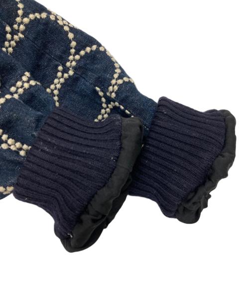 mina perhonen（ミナ ペルホネン）mina perhonen (ミナ ペルホネン) タンバリンデニムブルゾン インディゴ サイズ:38の古着・服飾アイテム