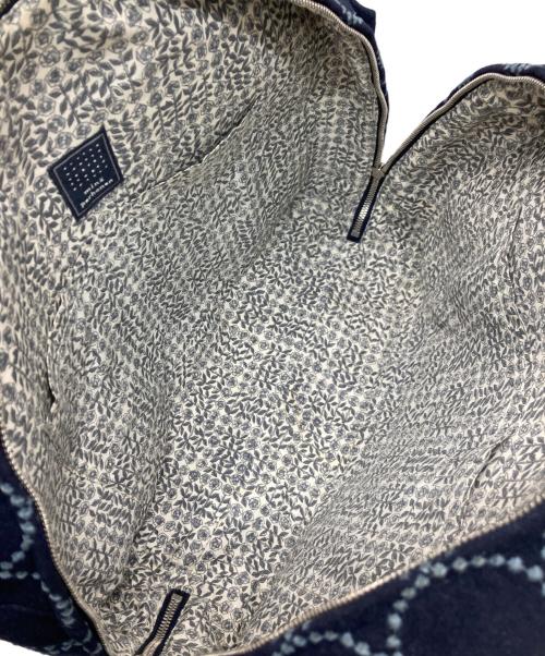 mina perhonen（ミナ ペルホネン）mina perhonen (ミナ ペルホネン) タンバリン マトカバッグ ネイビーの古着・服飾アイテム