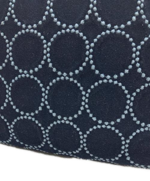 mina perhonen（ミナ ペルホネン）mina perhonen (ミナ ペルホネン) タンバリン マトカバッグ ネイビーの古着・服飾アイテム