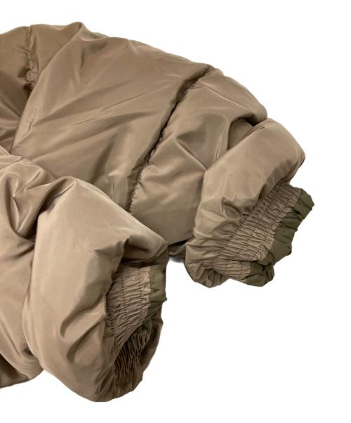 GANNI（ガニー）GANNI (ガニー) OVERSIZED TECH PUFFER COAT ブラウン サイズ:不明（実寸参照）の古着・服飾アイテム