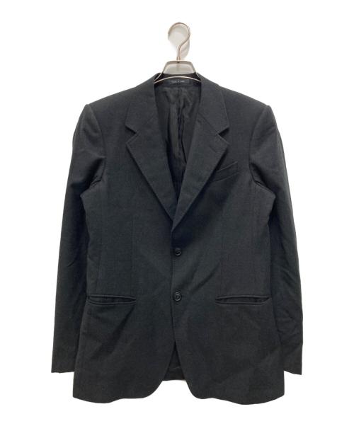 EMPORIO ARMANI（エンポリオ アルマーニ）EMPORIO ARMANI (エンポリオ アルマーニ) ウールテーラードジャケット ブラック サイズ:48の古着・服飾アイテム