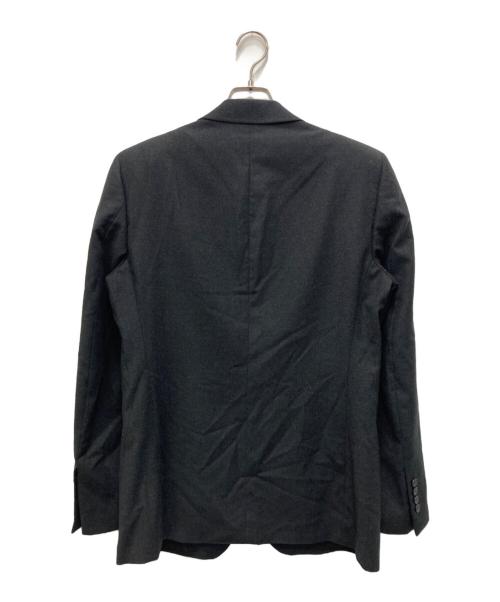 EMPORIO ARMANI（エンポリオ アルマーニ）EMPORIO ARMANI (エンポリオ アルマーニ) ウールテーラードジャケット ブラック サイズ:48の古着・服飾アイテム