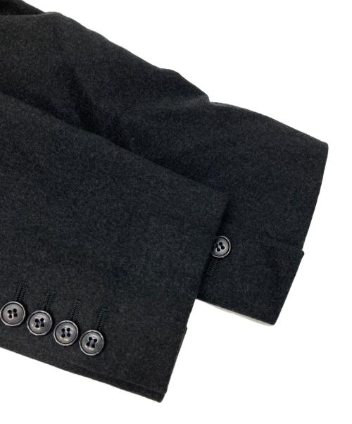 EMPORIO ARMANI（エンポリオ アルマーニ）EMPORIO ARMANI (エンポリオ アルマーニ) ウールテーラードジャケット ブラック サイズ:48の古着・服飾アイテム