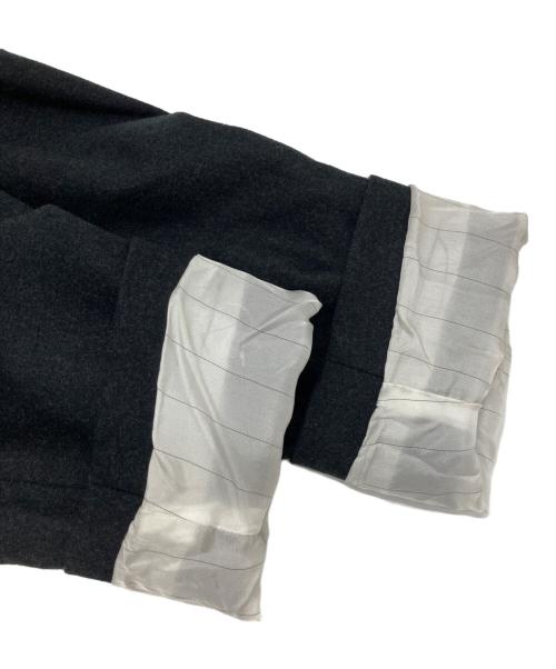 EMPORIO ARMANI（エンポリオ アルマーニ）EMPORIO ARMANI (エンポリオ アルマーニ) ウールテーラードジャケット ブラック サイズ:48の古着・服飾アイテム