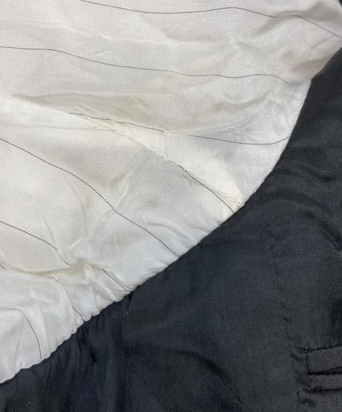 EMPORIO ARMANI（エンポリオ アルマーニ）EMPORIO ARMANI (エンポリオ アルマーニ) ウールテーラードジャケット ブラック サイズ:48の古着・服飾アイテム