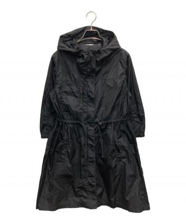 極美品　プラダスポーツ　ナイロンコート　レインコート　レディース　ブラック　38 PRADA/プラダ_Women通販 | Re-Nylon レインコート【送料無料】【店頭