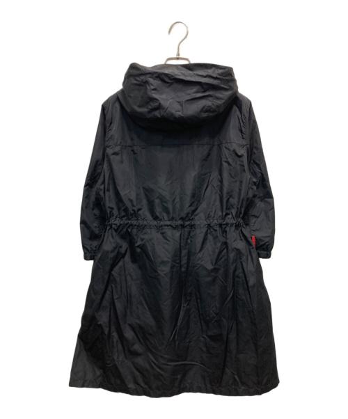 PRADA SPORTS（プラダスポーツ）PRADA SPORTS (プラダスポーツ) ナイロンフーデッドコート ブラック サイズ:38の古着・服飾アイテム
