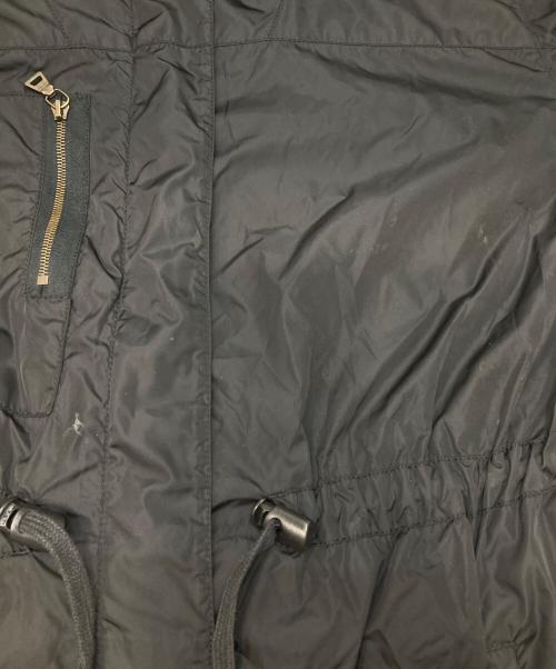 PRADA SPORTS（プラダスポーツ）PRADA SPORTS (プラダスポーツ) ナイロンフーデッドコート ブラック サイズ:38の古着・服飾アイテム