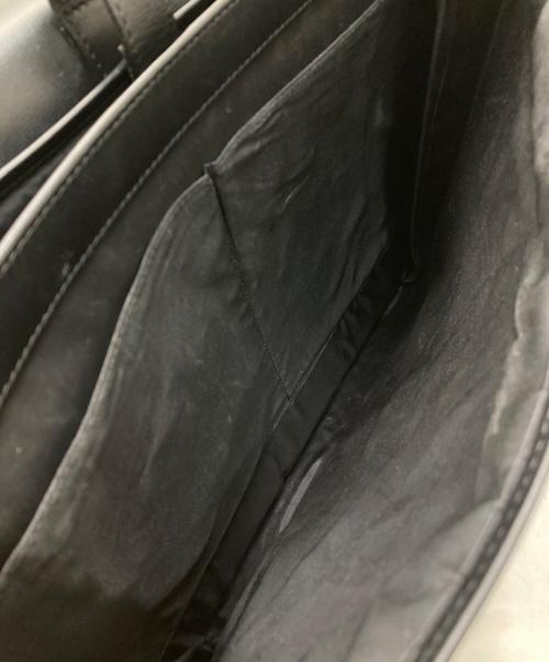 Salvatore Ferragamo（サルヴァトーレ フェラガモ）Salvatore Ferragamo (サルヴァトーレ フェラガモ) レザー2WAYブリーフケース ブラックの古着・服飾アイテム