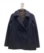 ）の古着「ウールPコート」｜ネイビー