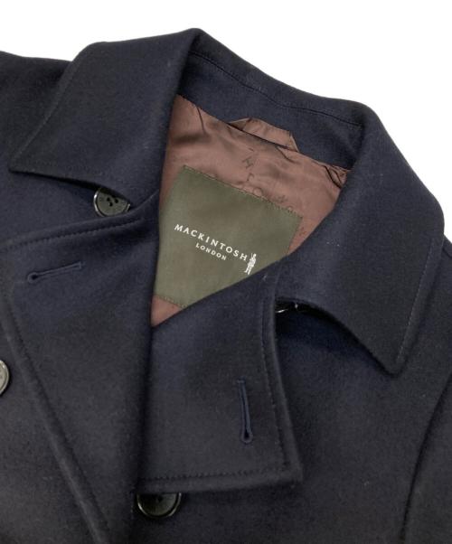 MACKINTOSH LONDON（マッキントッシュ ロンドン）MACKINTOSH LONDON (マッキントッシュ ロンドン) ウールPコート ネイビー サイズ:38の古着・服飾アイテム
