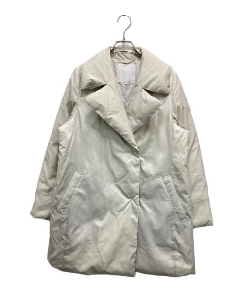 自由区（ジユウク）自由区 (ジユウク) ステッチレスダウン コート グレー サイズ:38の古着・服飾アイテム