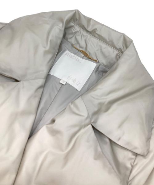 自由区（ジユウク）自由区 (ジユウク) ステッチレスダウン コート グレー サイズ:38の古着・服飾アイテム