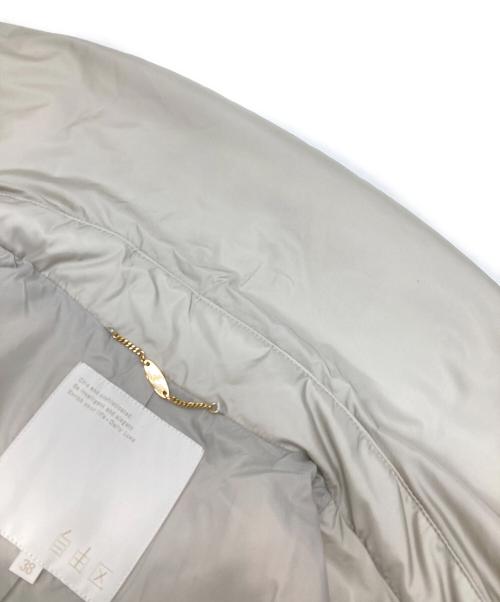 自由区（ジユウク）自由区 (ジユウク) ステッチレスダウン コート グレー サイズ:38の古着・服飾アイテム