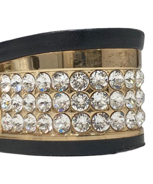 GUCCI（グッチ）GUCCI (グッチ) ビジューパンプス ブラック サイズ:35の古着・服飾アイテム