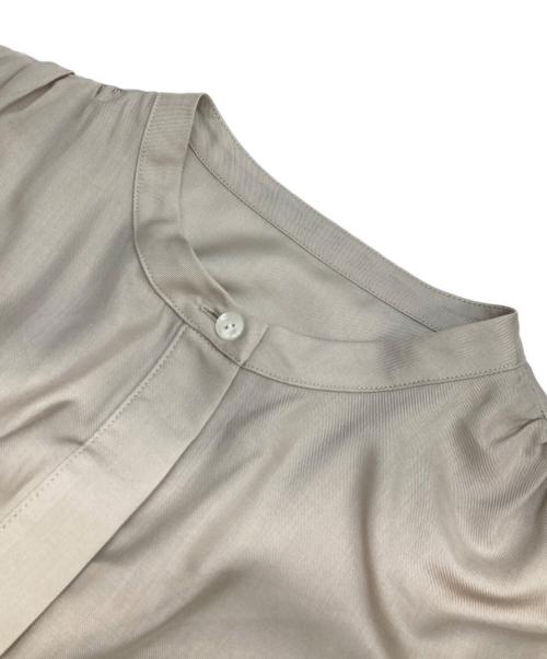 CADUNE（カデュネ）CADUNE (カデュネ) ブラウスワンピース ベージュ サイズ:36 未使用品の古着・服飾アイテム