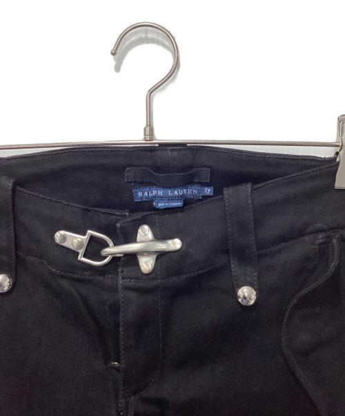 RALPH LAUREN（ラルフローレン）RALPH LAUREN (ラルフローレン) ファイヤーマンフックパンツ ブラック サイズ:7の古着・服飾アイテム