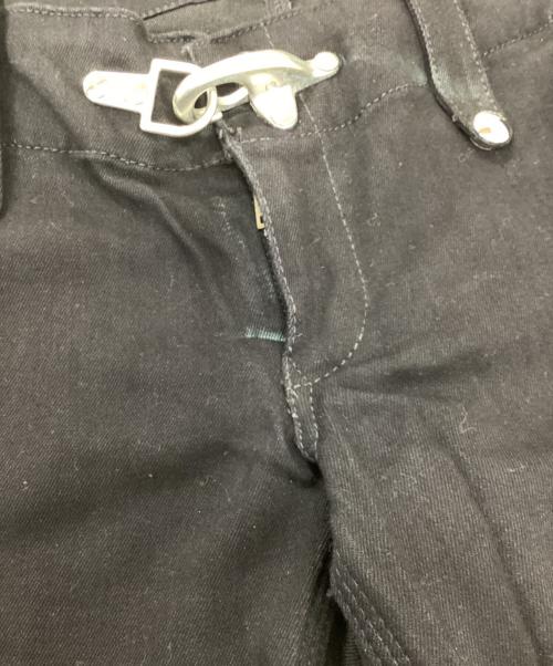 RALPH LAUREN（ラルフローレン）RALPH LAUREN (ラルフローレン) ファイヤーマンフックパンツ ブラック サイズ:7の古着・服飾アイテム