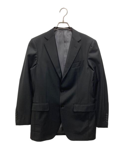 BEAMS F（ビームスエフ）BEAMS F (ビームスエフ) ウール3Bセットアップスーツ ブラック サイズ:46の古着・服飾アイテム