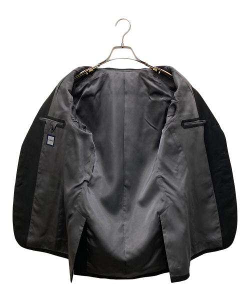 BEAMS F（ビームスエフ）BEAMS F (ビームスエフ) ウール3Bセットアップスーツ ブラック サイズ:46の古着・服飾アイテム