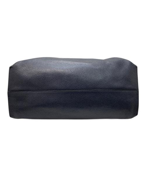 JIL SANDER NAVY（ジルサンダー ネイビー）JIL SANDER NAVY (ジルサンダー ネイビー) レザーハンドバッグ ネイビーの古着・服飾アイテム