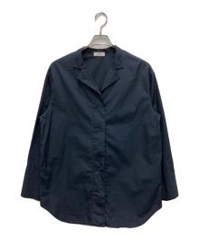 journal standard L'essage（ジャーナルスタンダード レサージュ）の古着「ビッグシャツ」｜ネイビー