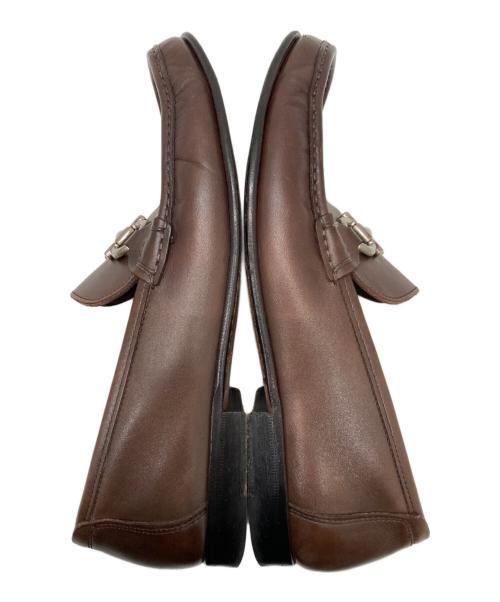 Salvatore Ferragamo（サルヴァトーレ フェラガモ）Salvatore Ferragamo (サルヴァトーレ フェラガモ) ガンチーニローファー ブラウン サイズ:8の古着・服飾アイテム