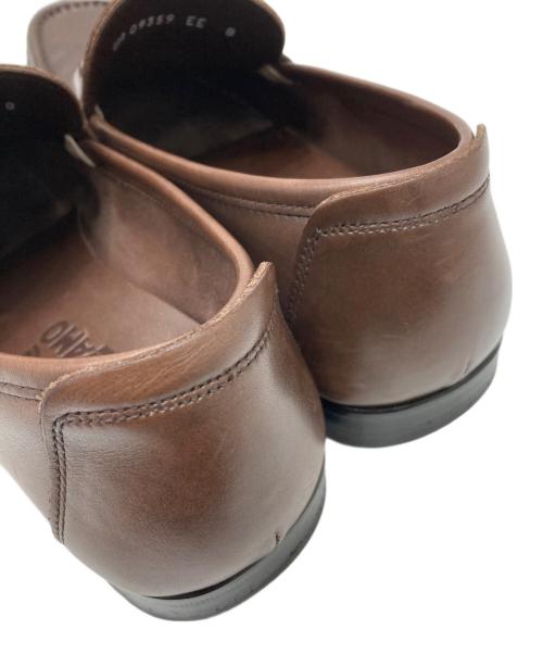 Salvatore Ferragamo（サルヴァトーレ フェラガモ）Salvatore Ferragamo (サルヴァトーレ フェラガモ) ガンチーニローファー ブラウン サイズ:8の古着・服飾アイテム