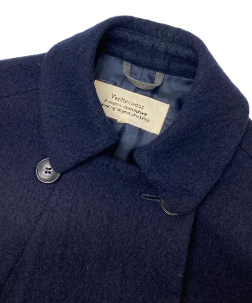 Veritecoeur（ヴェリテクール）Veritecoeur (ヴェリテクール) トラベラーズラインコート ネイビー サイズ:FREEの古着・服飾アイテム