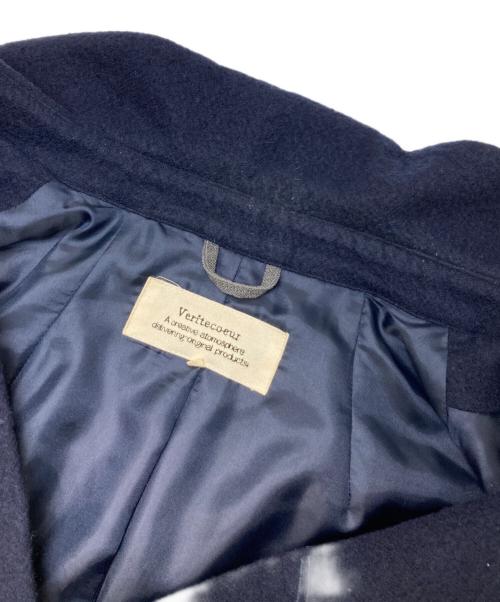 Veritecoeur（ヴェリテクール）Veritecoeur (ヴェリテクール) トラベラーズラインコート ネイビー サイズ:FREEの古着・服飾アイテム