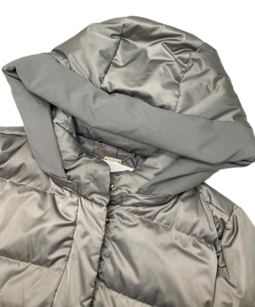 自由区（ジユウク）自由区 (ジユウク) ブライトダウンコート グレー サイズ:44の古着・服飾アイテム