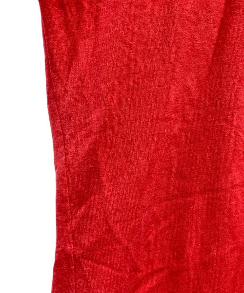 Champion（チャンピオン）Champion (チャンピオン) ダブルフェイスTシャツ レッド サイズ:Lの古着・服飾アイテム