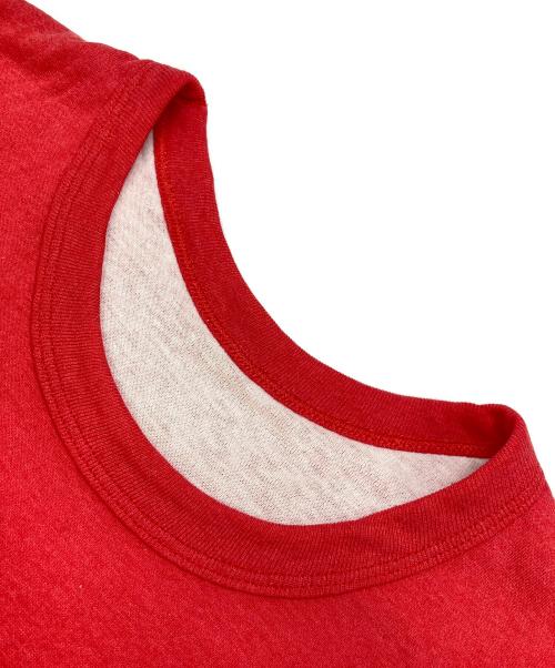 Champion（チャンピオン）Champion (チャンピオン) ダブルフェイスTシャツ レッド サイズ:Lの古着・服飾アイテム
