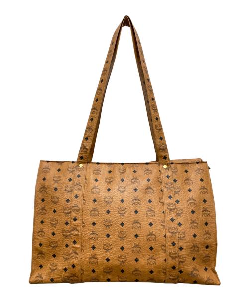 MCM（エムシーエム）MCM (エムシーエム) オールドトートバッグ ブラウンの古着・服飾アイテム