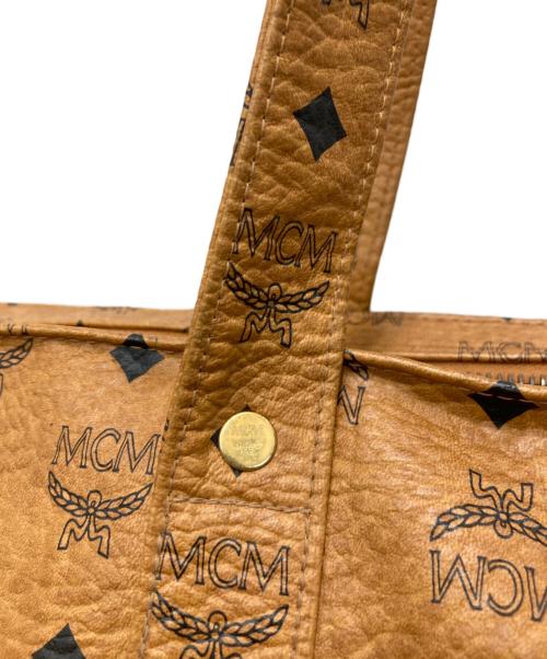 MCM（エムシーエム）MCM (エムシーエム) オールドトートバッグ ブラウンの古着・服飾アイテム