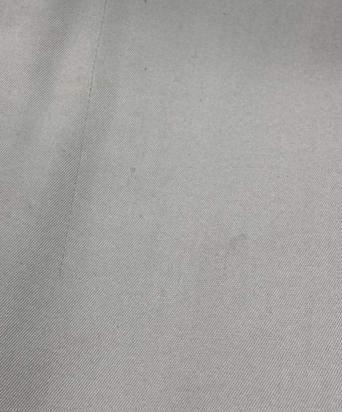 Aquascutum（アクアスキュータム）Aquascutum (アクアスキュータム) 比翼ステンカラーコート ベージュ サイズ:不明（実寸参照）の古着・服飾アイテム