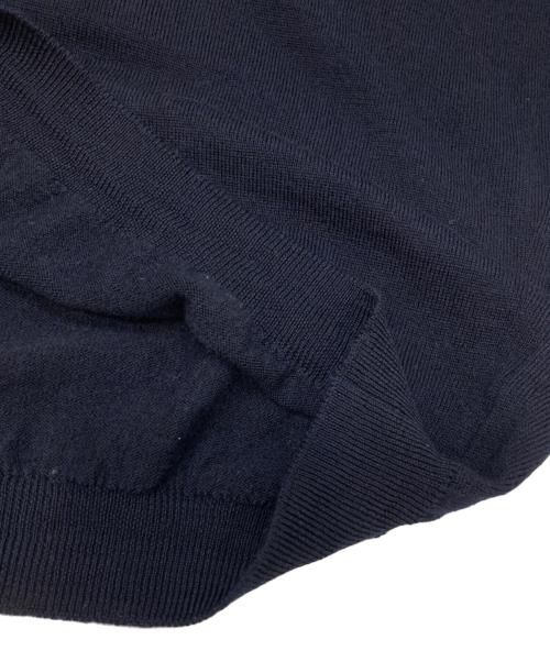 JOHN SMEDLEY（ジョンスメドレー）JOHN SMEDLEY (ジョンスメドレー) Vネックニット ネイビー サイズ:Lの古着・服飾アイテム