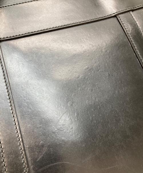 GANZO（ガンゾ）GANZO (ガンゾ) レザーブリーフケース ブラックの古着・服飾アイテム