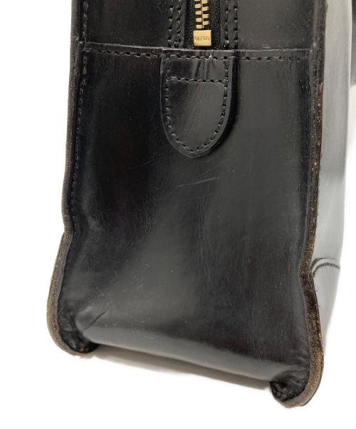 GANZO（ガンゾ）GANZO (ガンゾ) レザーブリーフケース ブラックの古着・服飾アイテム