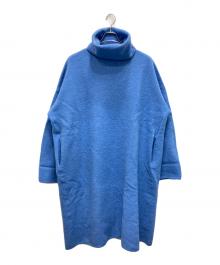 45R（フォーティファイブ・アール）の古着「タートルネックワンピース」｜ブルー