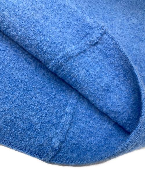 45R（フォーティファイブ・アール）45R (フォーティファイブ・アール) タートルネックワンピース ブルーの古着・服飾アイテム