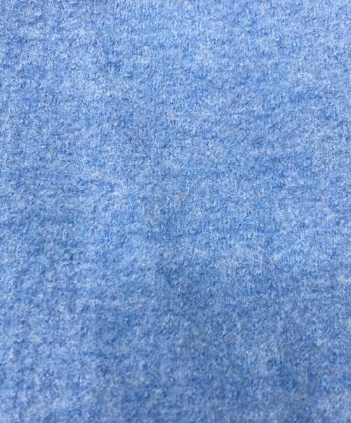 45R（フォーティファイブ・アール）45R (フォーティファイブ・アール) タートルネックワンピース ブルーの古着・服飾アイテム