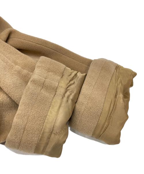 MaxMara（マックスマーラ）MaxMara (マックスマーラ) ウールカシミヤダブルコート ベージュ サイズ:46の古着・服飾アイテム