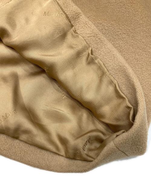 MaxMara（マックスマーラ）MaxMara (マックスマーラ) ウールカシミヤダブルコート ベージュ サイズ:46の古着・服飾アイテム